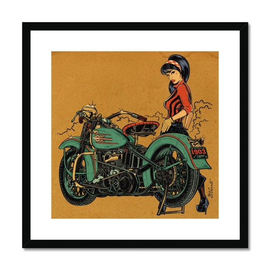 CLASSIC HEAT Framed & Mounted Print