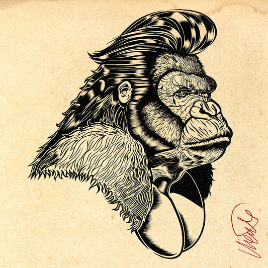 HOW TO INK A GREASER APE