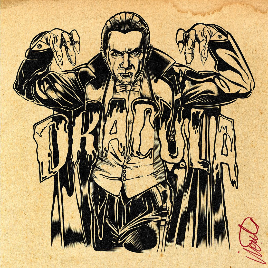 INKING DRACULA