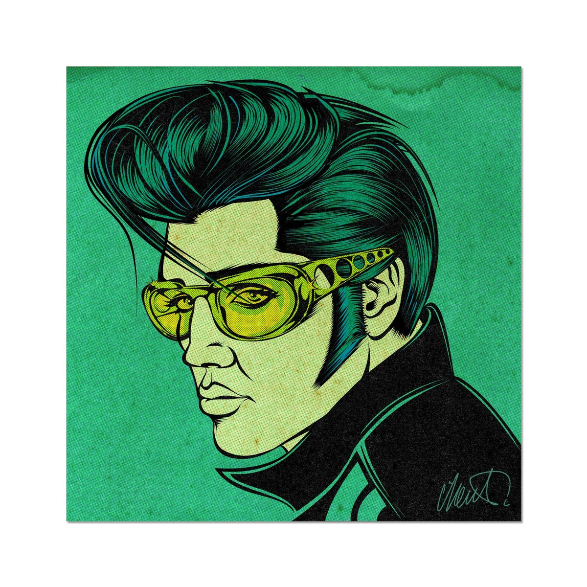 THE KING IN GREEN Fine Art Print