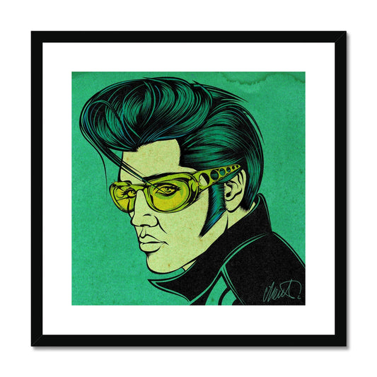 THE KING IN GREEN Framed & Mounted Print